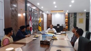 Gubernur NTB Menerima Panitia Sedekah Dilao Desa Labuhan Lalar KSB penuh kekeluargaan 